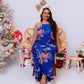 Bib Dress - Gold