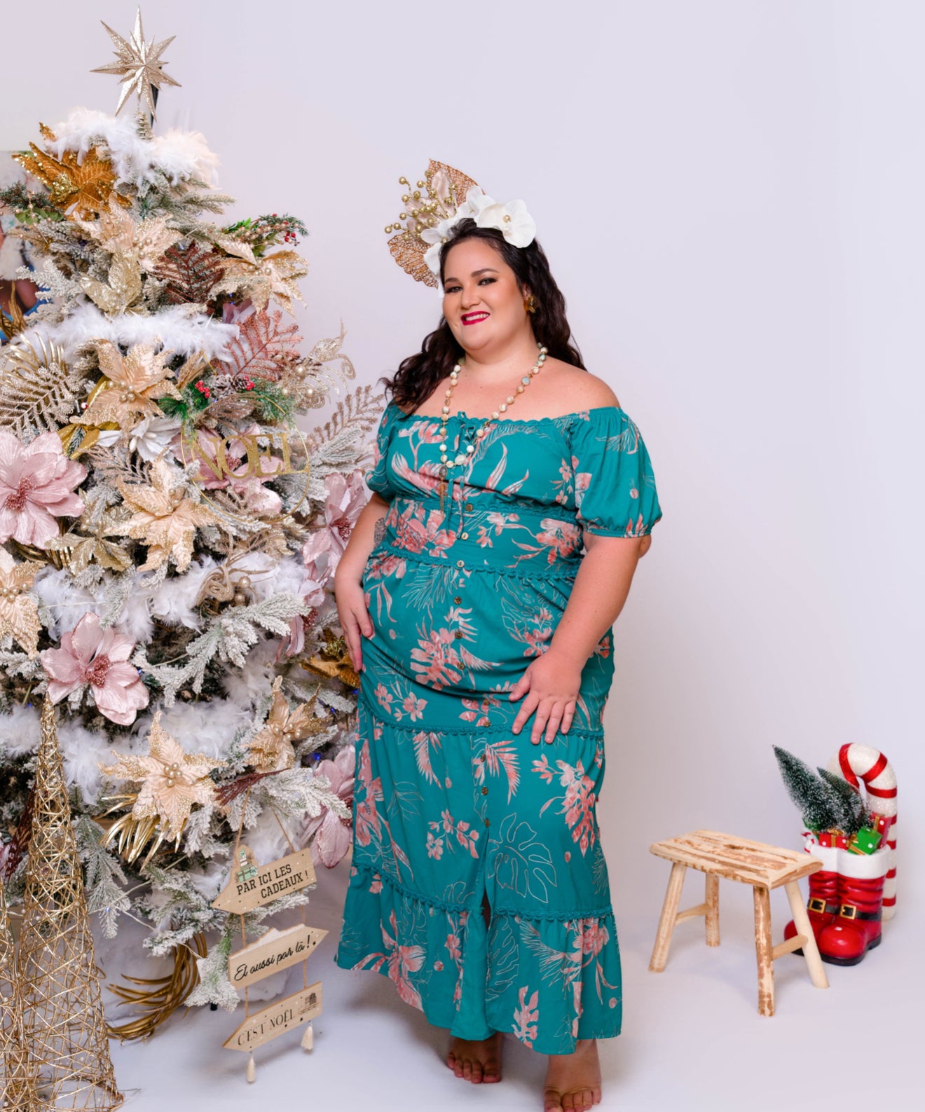 Mihivai dress - gold