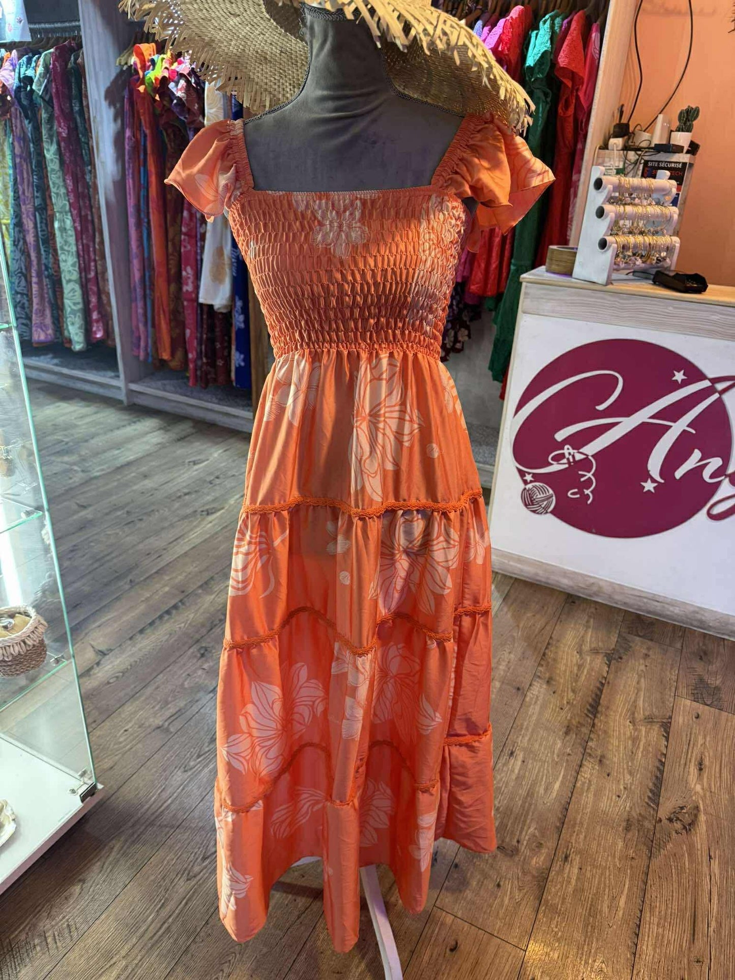 Satin dress