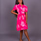 Mao collar dress